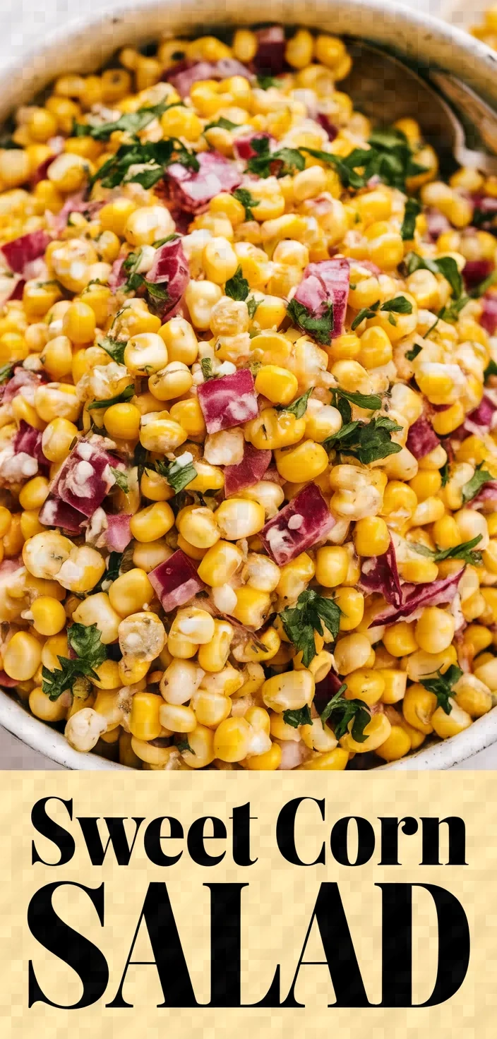 Photo of Sweet Corn Salad Recipe