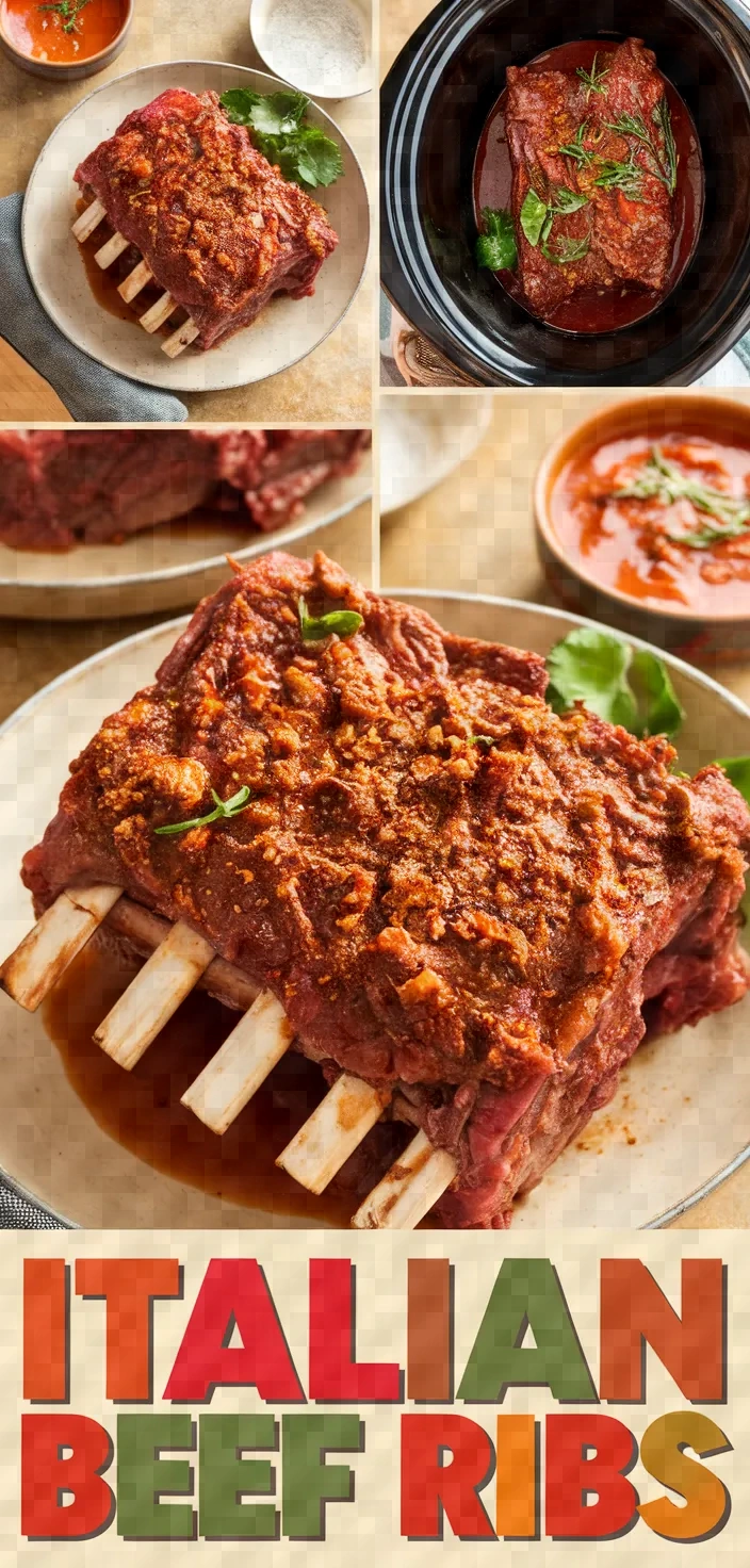 A photo of Italian Beef Short Ribs Recipe