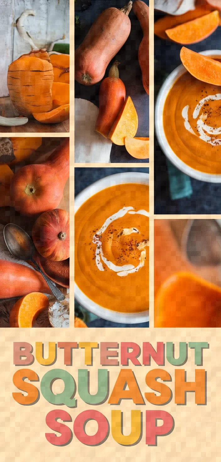 A photo of Roasted Butternut Squash Carrot Apple Soup Recipe