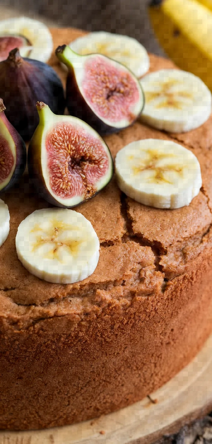 Banana Fig Spelt Cake Recipe
