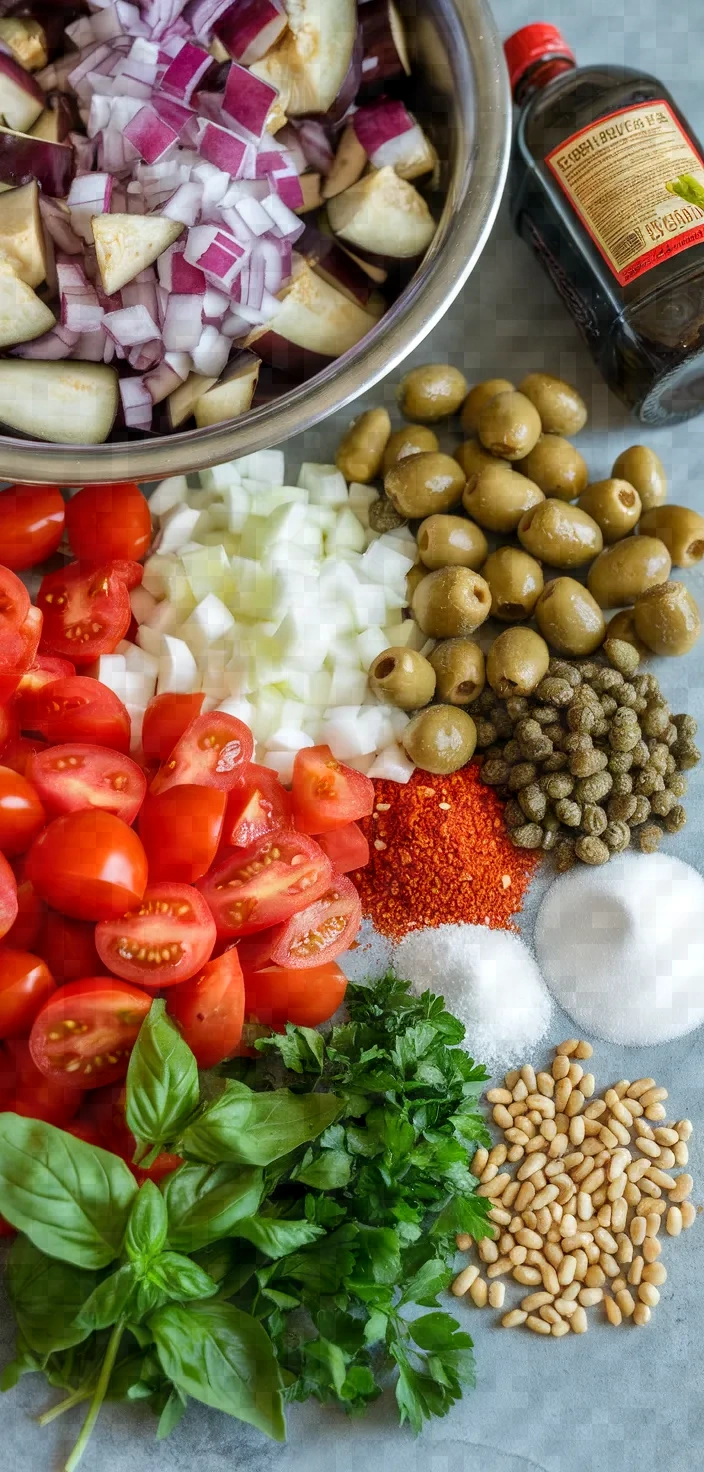 Ingredients photo for Caponata Di Amalfi Recipe