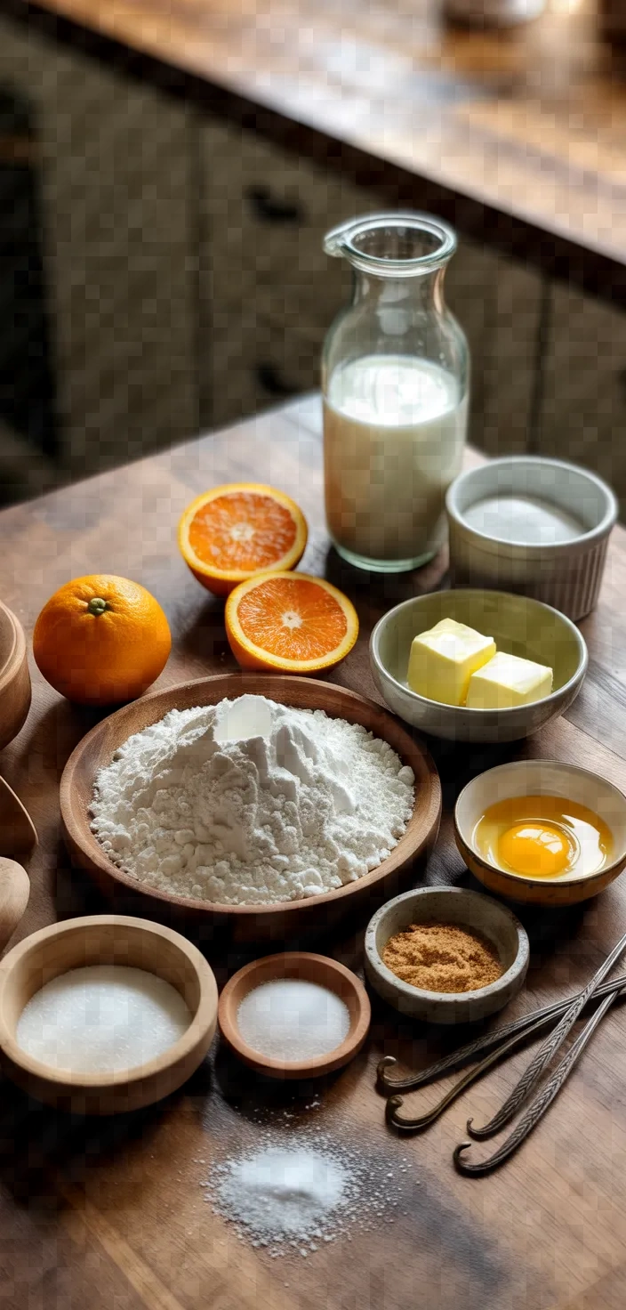 Ingredients photo for Cara Cara Orange Muffins Recipe