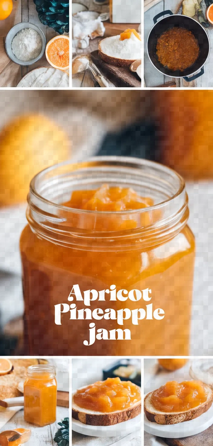 A photo of Apricot Pineapple Jam Recipe