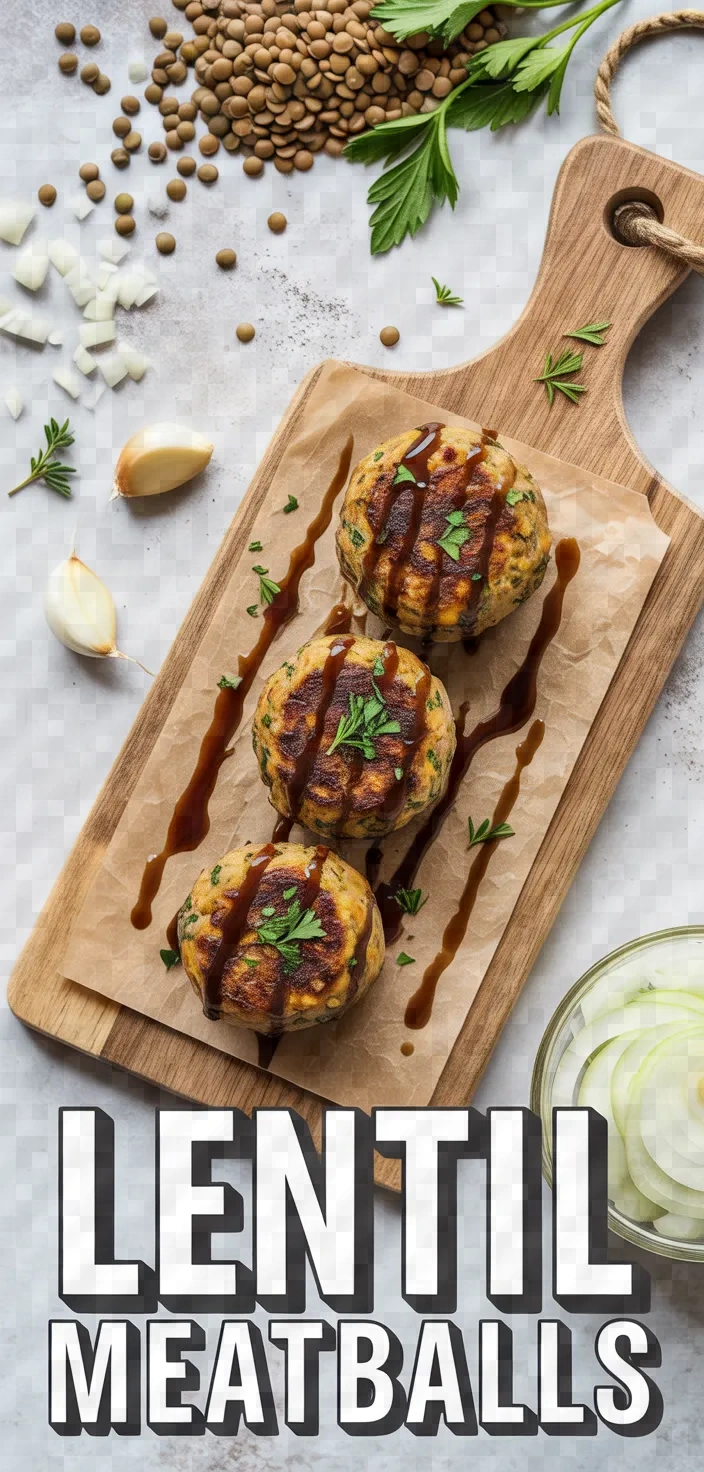 A photo of Lentil Meatballs Recipe
