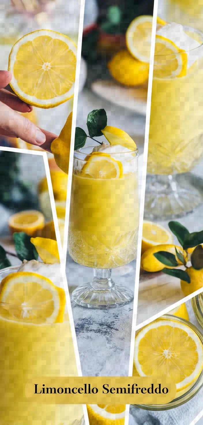 A photo of Limoncello Semifreddo Recipe