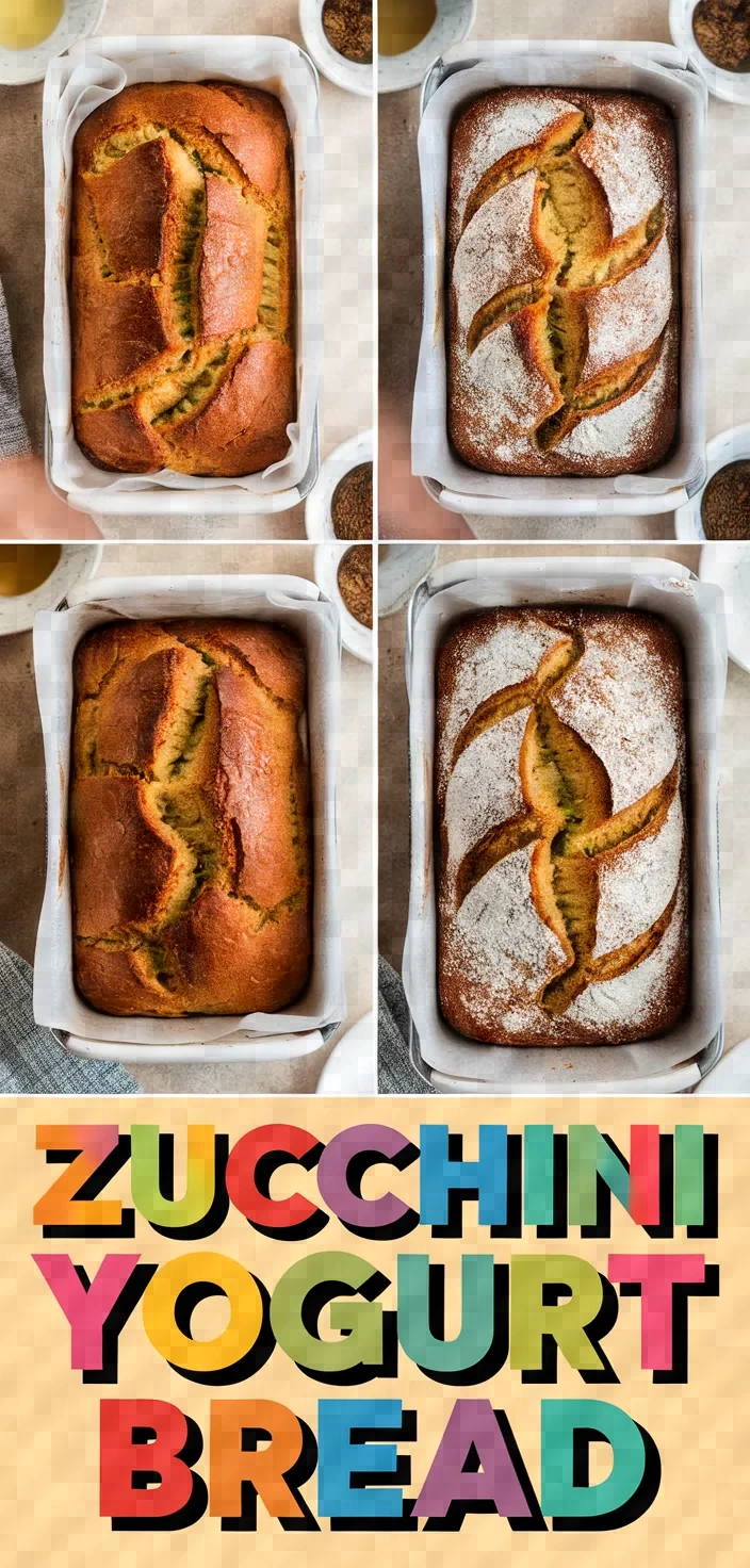 A photo of Zucchini Yogurt Quick Bread Recipe