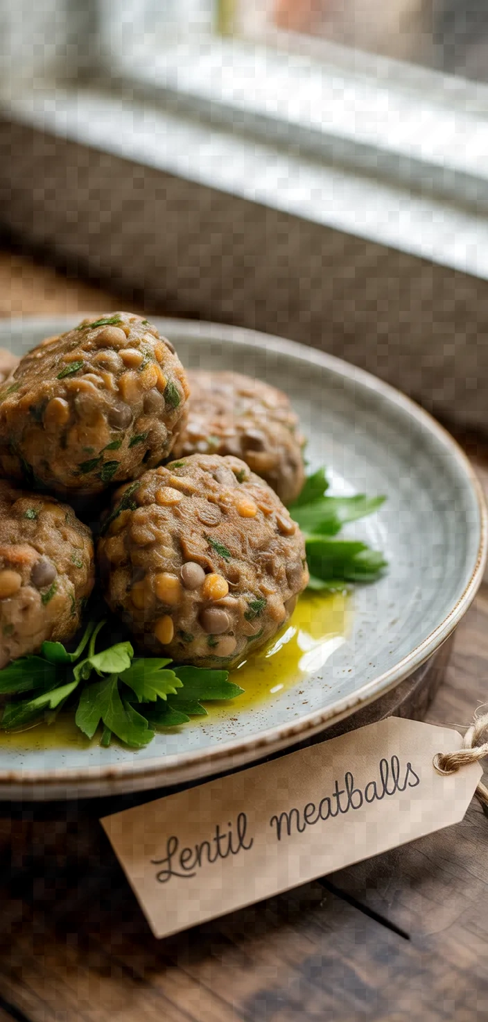 Lentil Meatballs Recipe