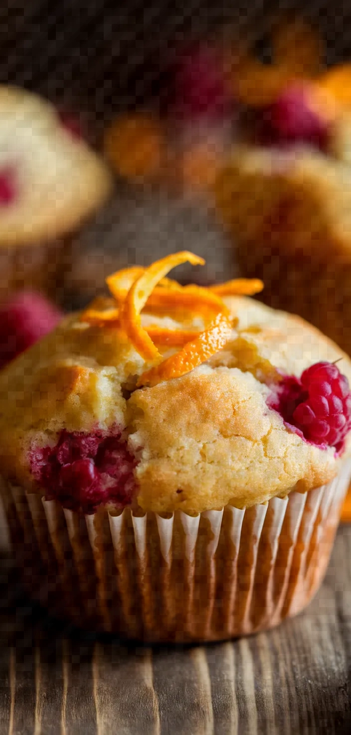 Photo of Raspberry Orange Muffins Recipe