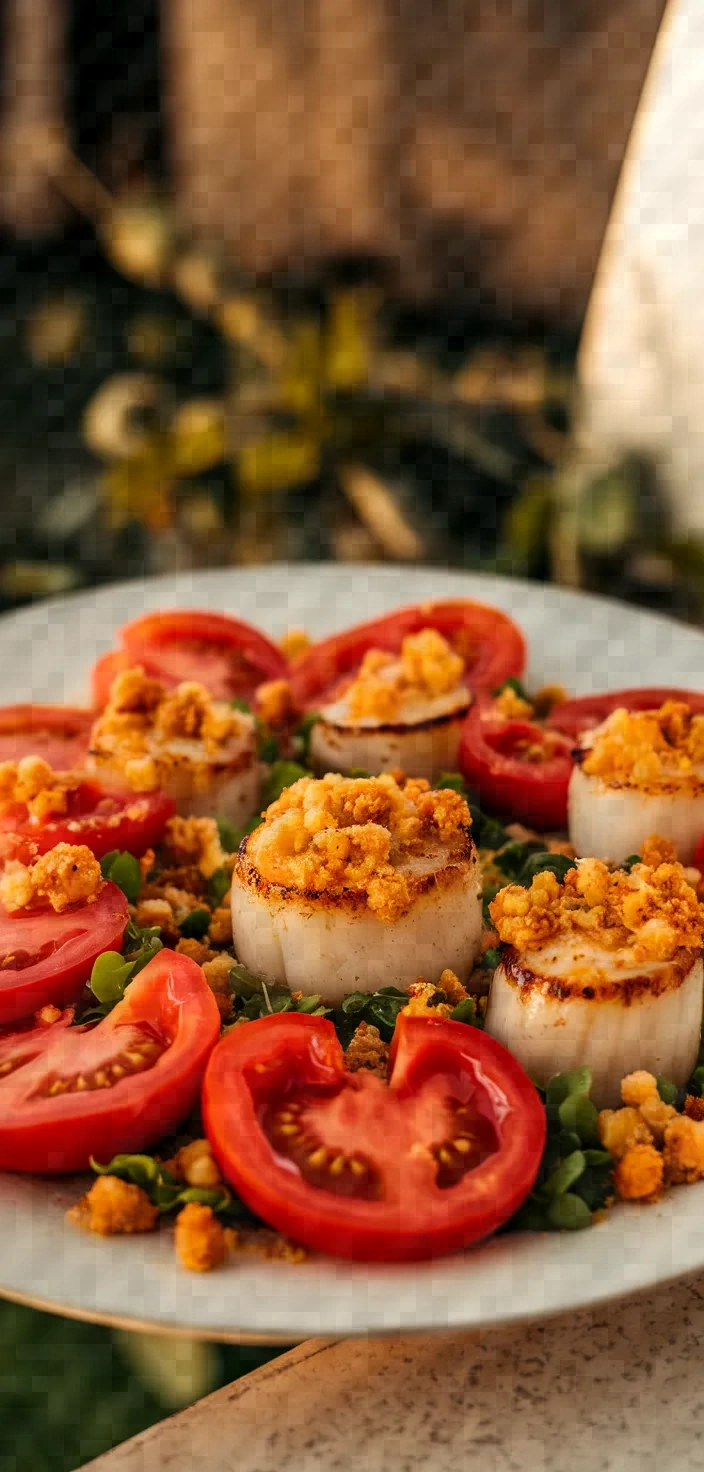 Photo of Scallops With Tomatoes Breadcrumbs Recipe