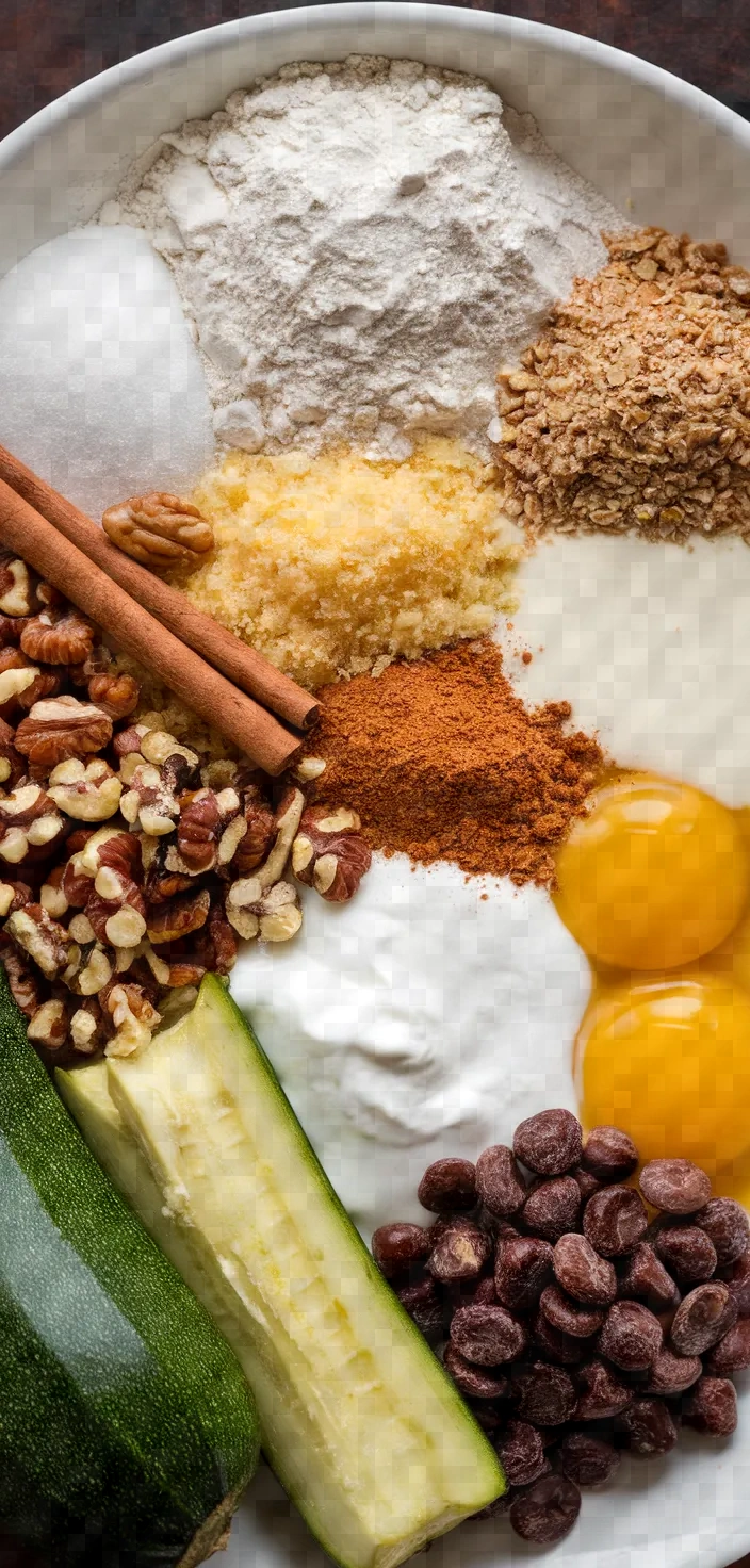 Ingredients photo for Zucchini Yogurt Quick Bread Recipe
