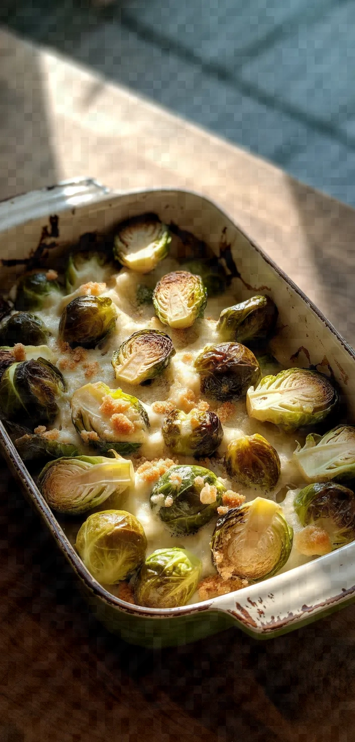 Brussels Sprouts Gratin Recipe