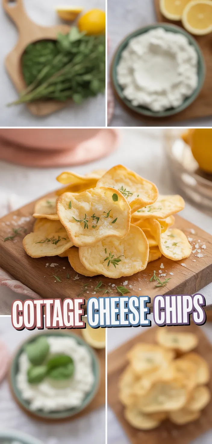 A photo of Cottage Cheese Chips Recipe