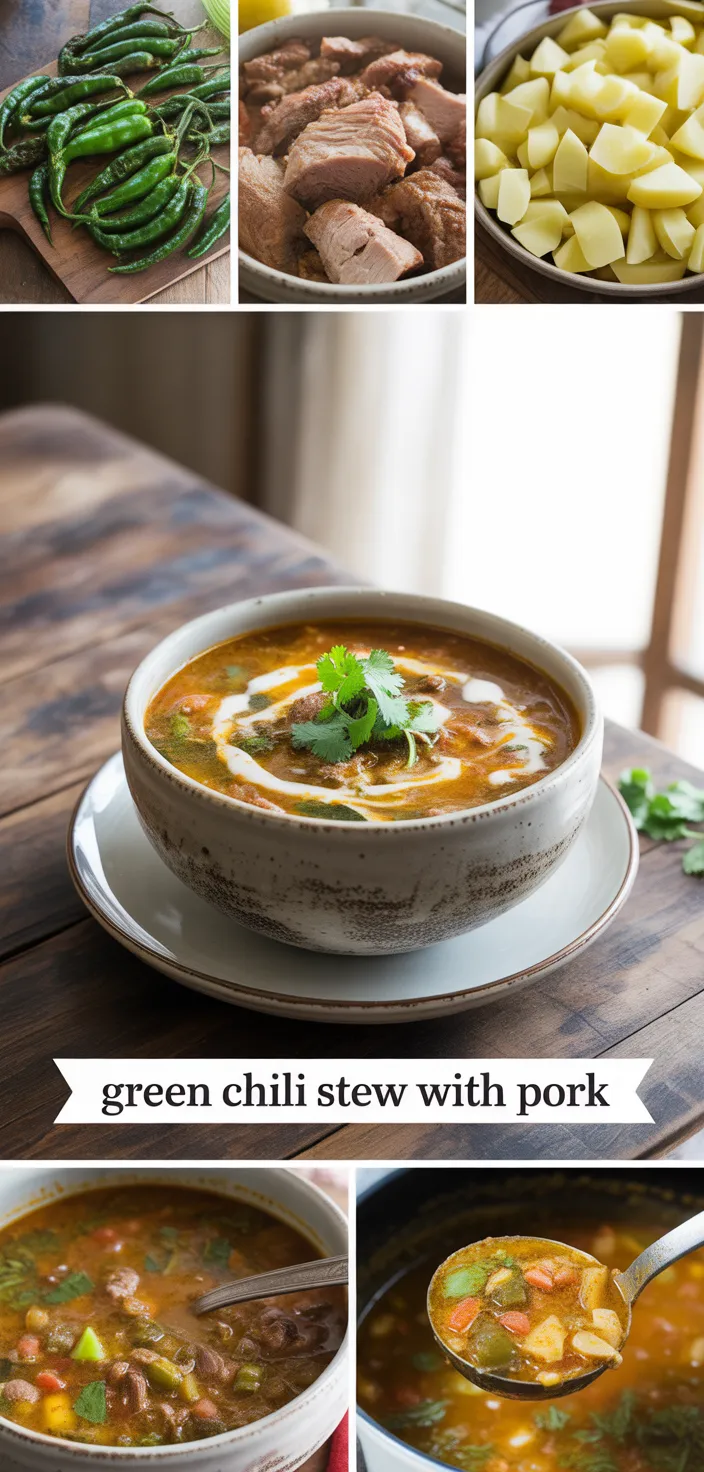 Green Chili Stew With Pork Recipe