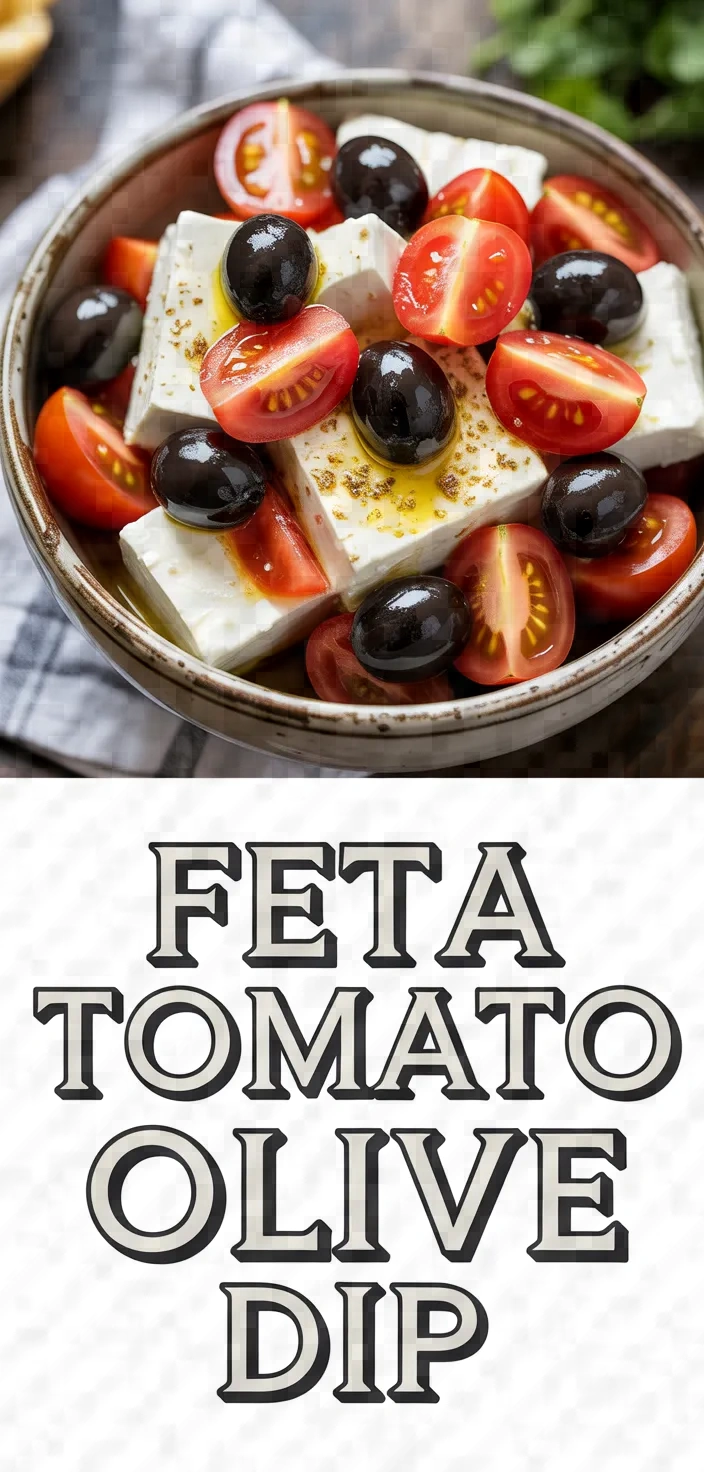 A photo of Whipped Feta Dip With Tomatoes Olives Recipe