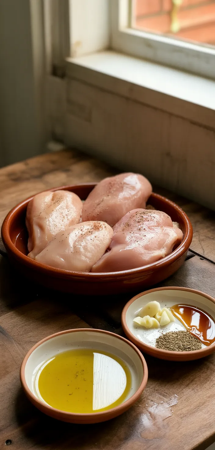 Ingredients photo for Glazed Balsamic Chicken Recipe