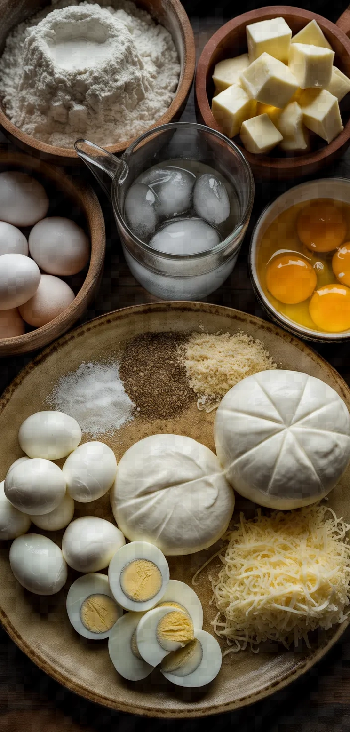 Ingredients photo for Pizza Rustica Recipe