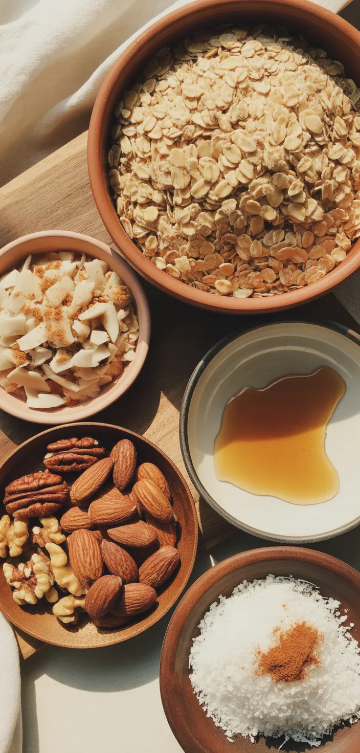 Ingredients photo for Vanilla Granola (gluten Recipe