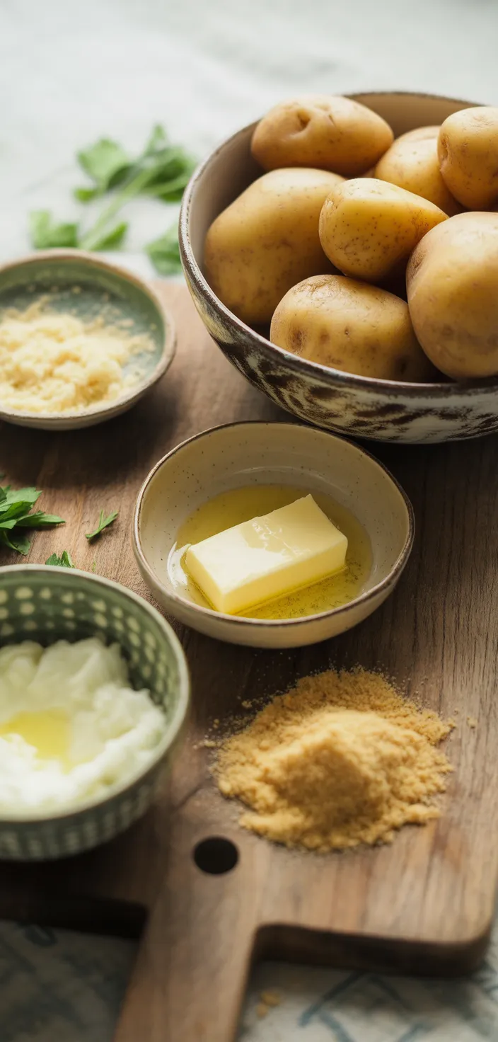 Ingredients photo for Best Homemade Italian Potato Croquettes Recipe
