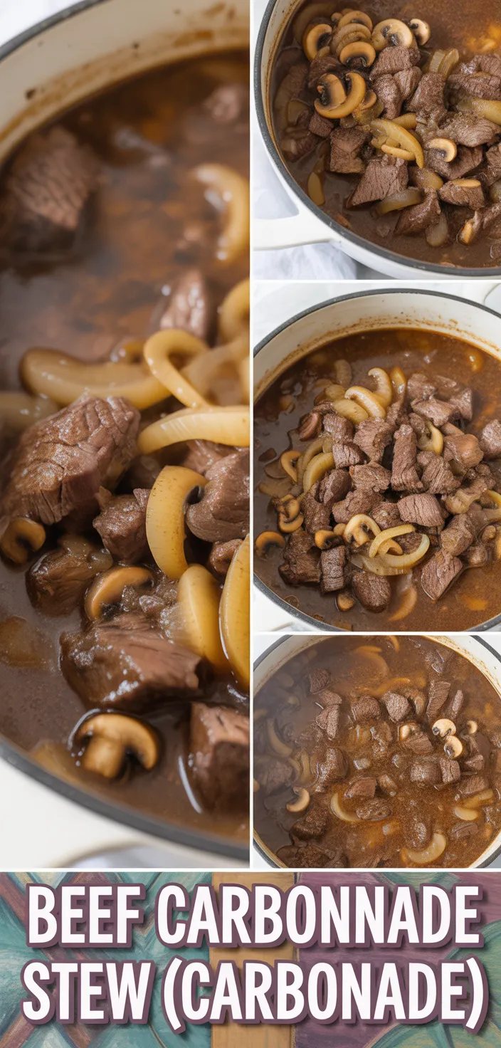 Beef Carbonnade Stew (Carbonade) Recipe