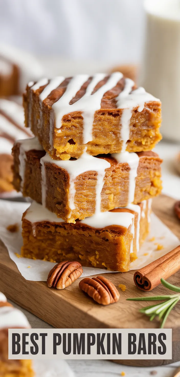 A photo of Best Pumpkin Bars Recipe