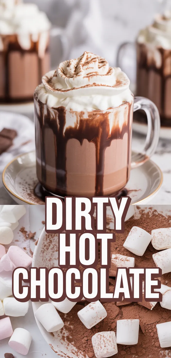 A photo of Dirty Snowman (adult Hot Chocolate Recipe)