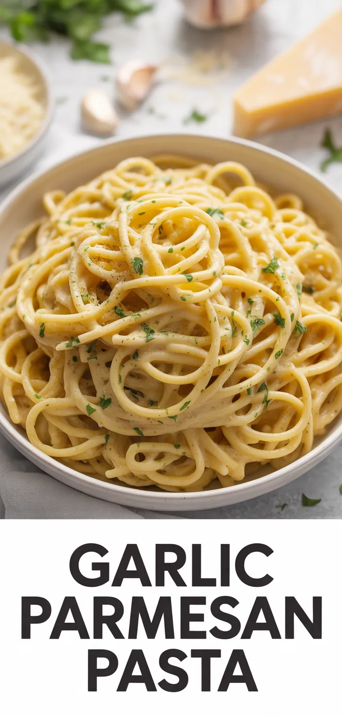 Garlic Parmesan Pasta Recipe