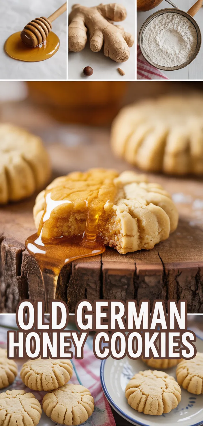 A photo of Old German Honey Cookies Recipe