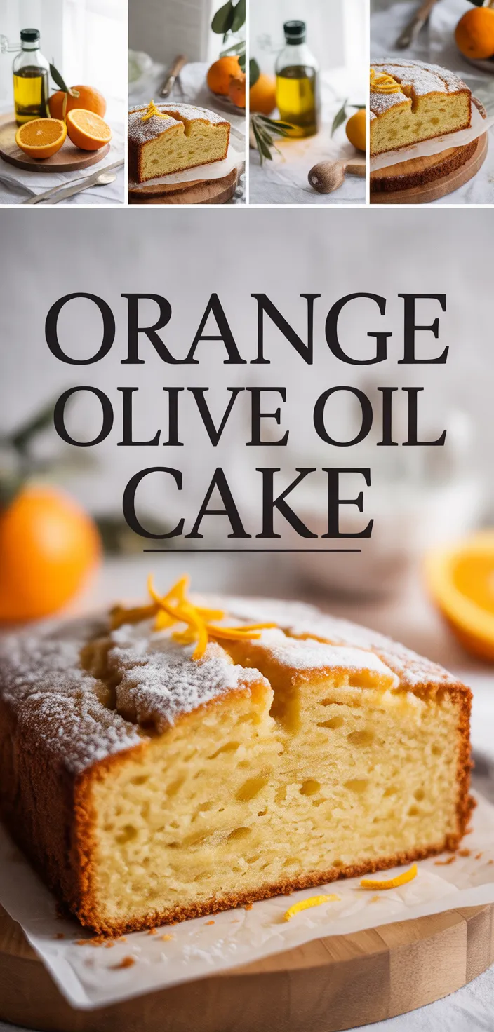 A photo of Orange Olive Oil Cake Recipe