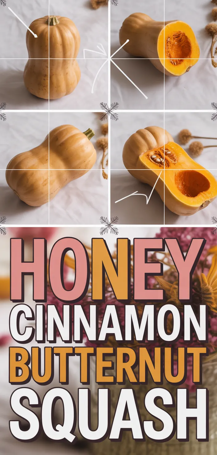 Roasted Honey Cinnamon Butternut Squash Recipe