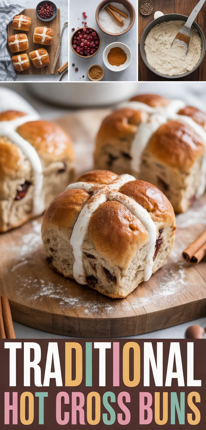 Traditional Hot Cross Buns Recipe