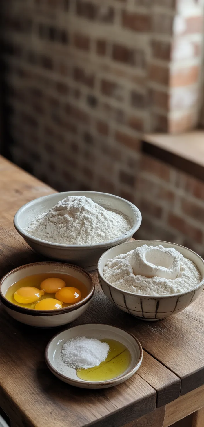 Ingredients photo for Homemade Pasta Recipe