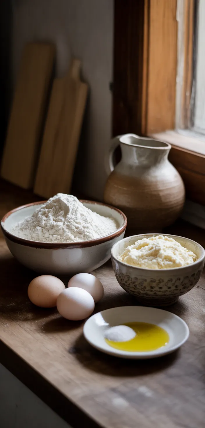 Ingredients photo for How To Make Homemade Pasta Recipe
