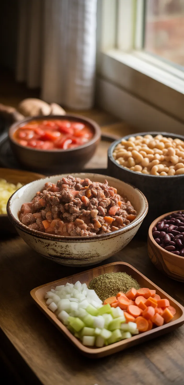 Ingredients photo for Pasta E Fagioli (Olive Garden Copycat) Recipe