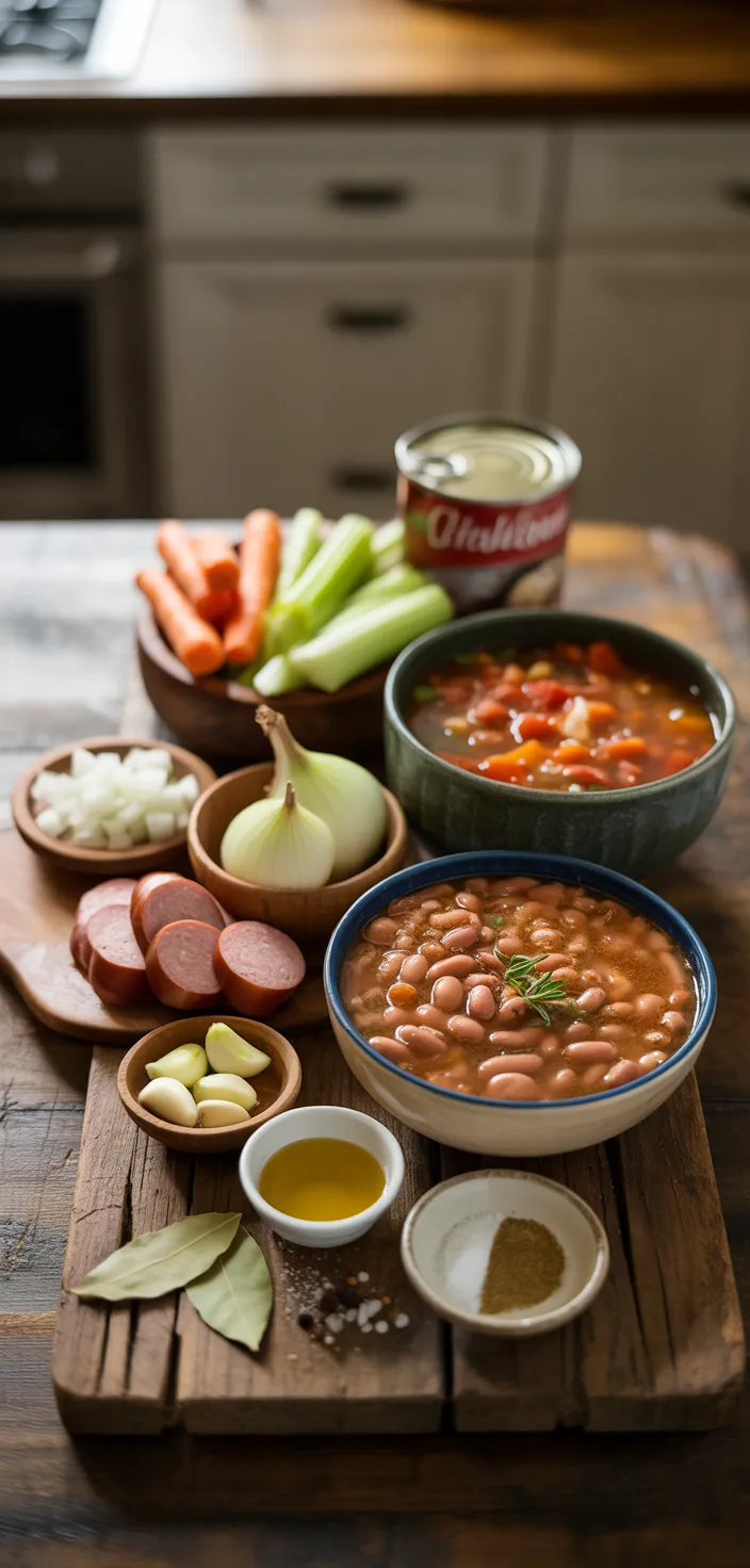 Ingredients photo for Pinto Bean Soup Recipe