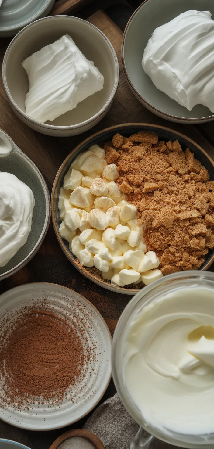 Ingredients photo for Tiramisu Cheesecake Recipe