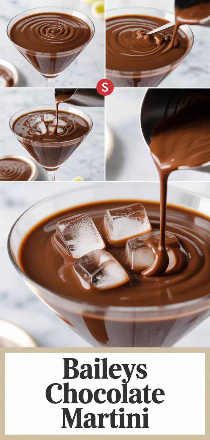 A photo of Baileys Chocolate Martini Recipe