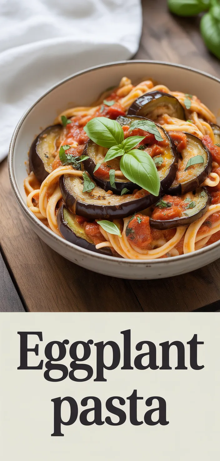 Eggplant Pasta Recipe
