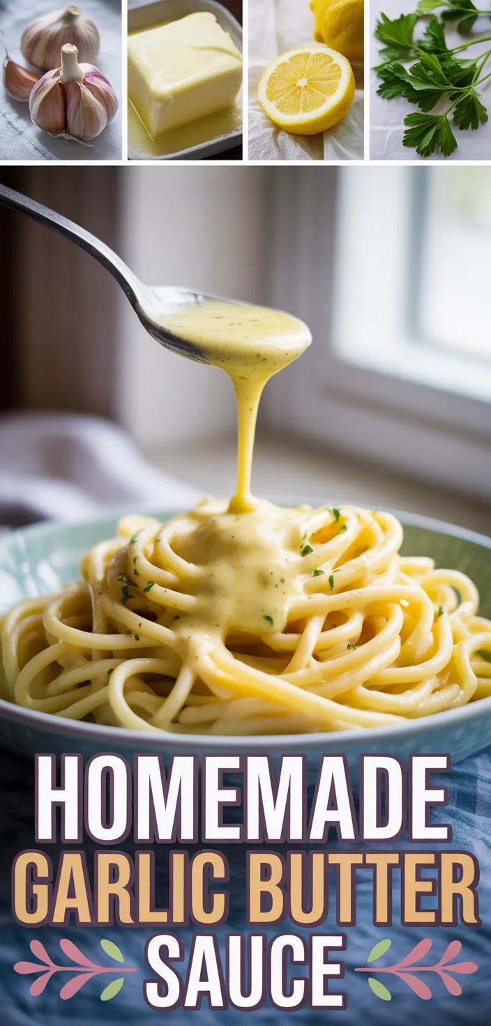 Homemade Garlic Butter Sauce Recipe