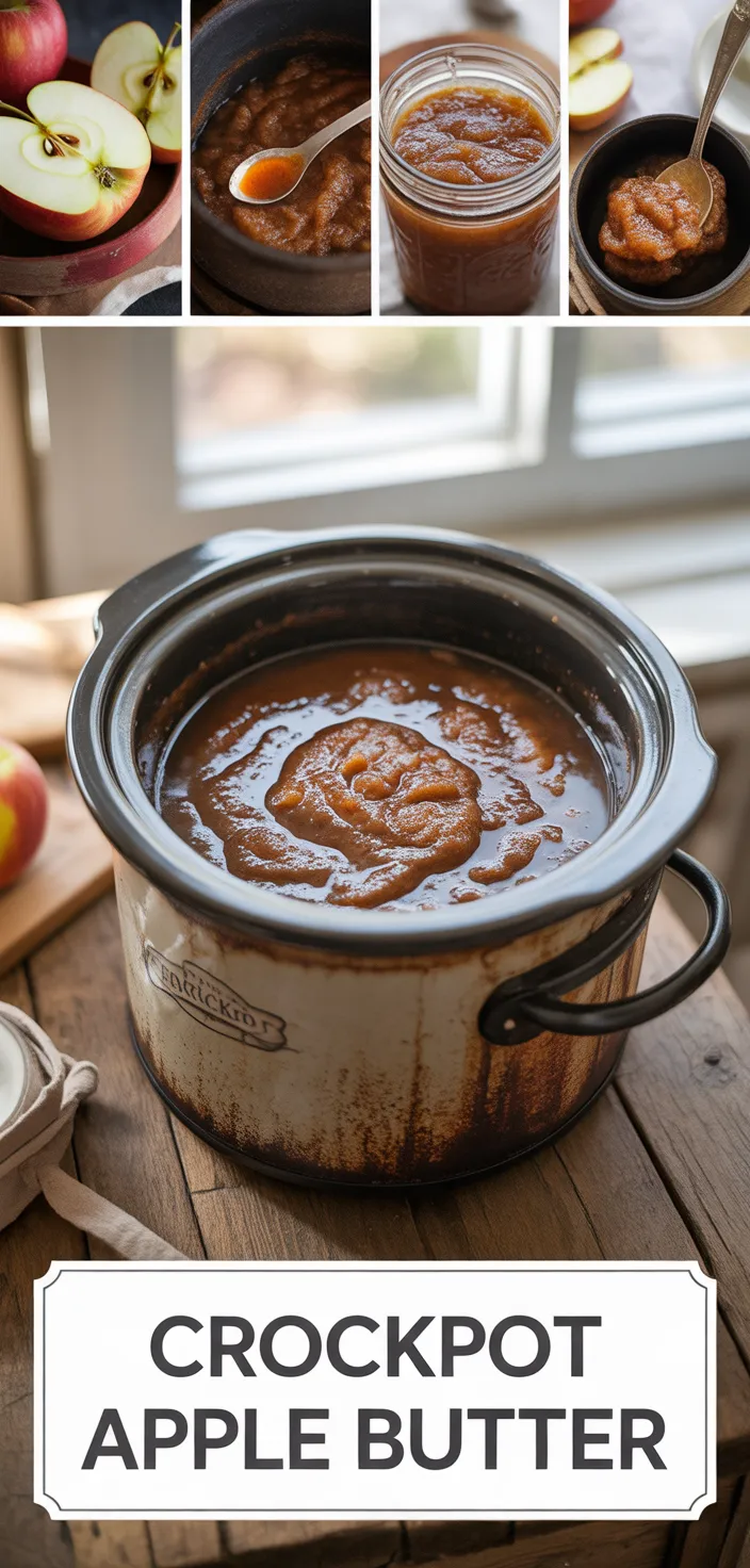 A photo of How To Make Apple Butter In A Crockpot: Step By Step Canning Recipe