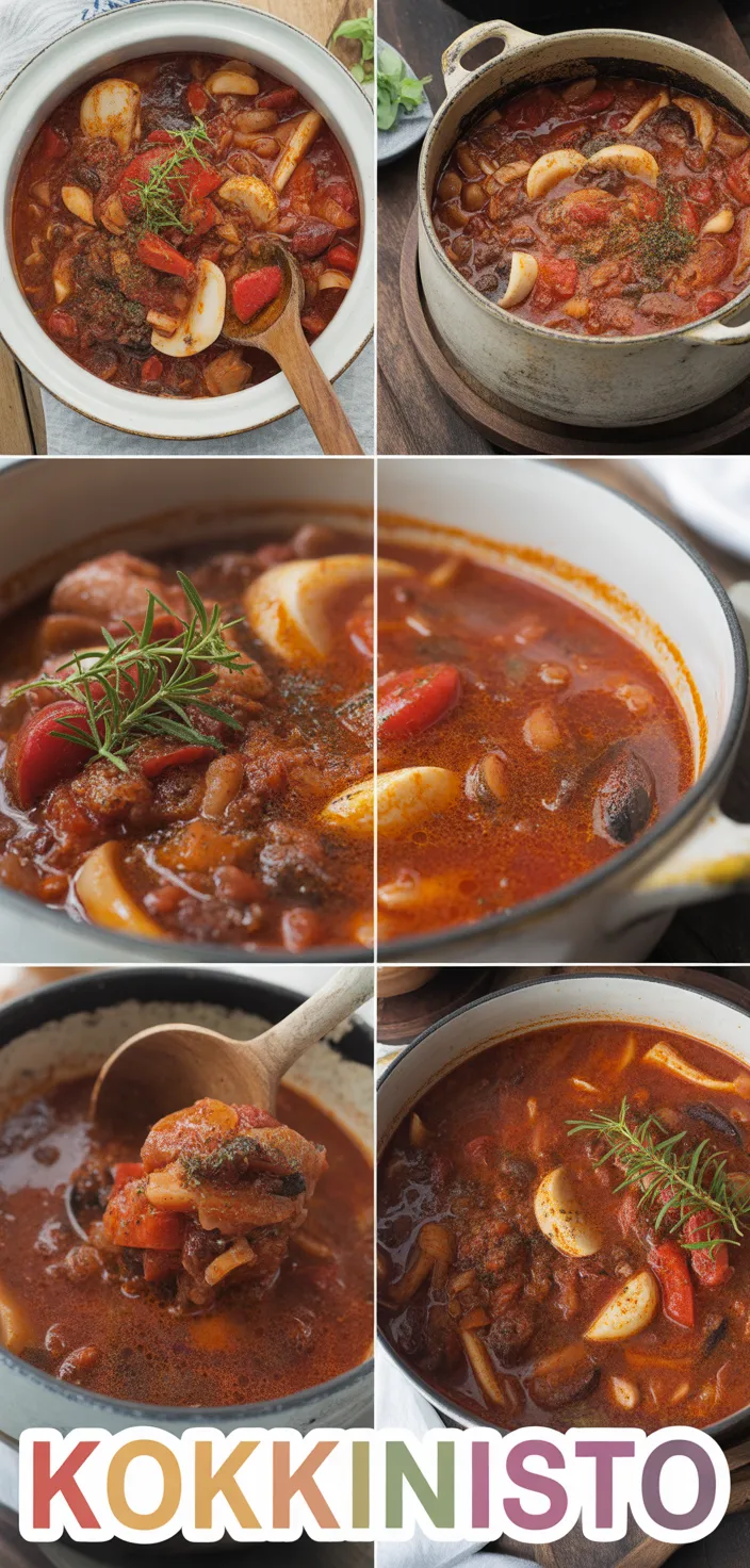A photo of KOKKINISTO Recipe