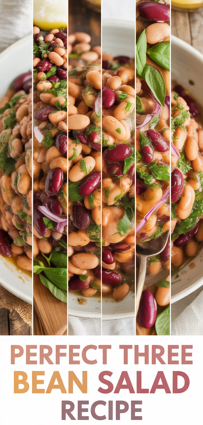 A photo of Perfect Three Bean Salad Recipe