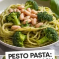 Pesto Pasta With Broccoli And White Beans Recipe