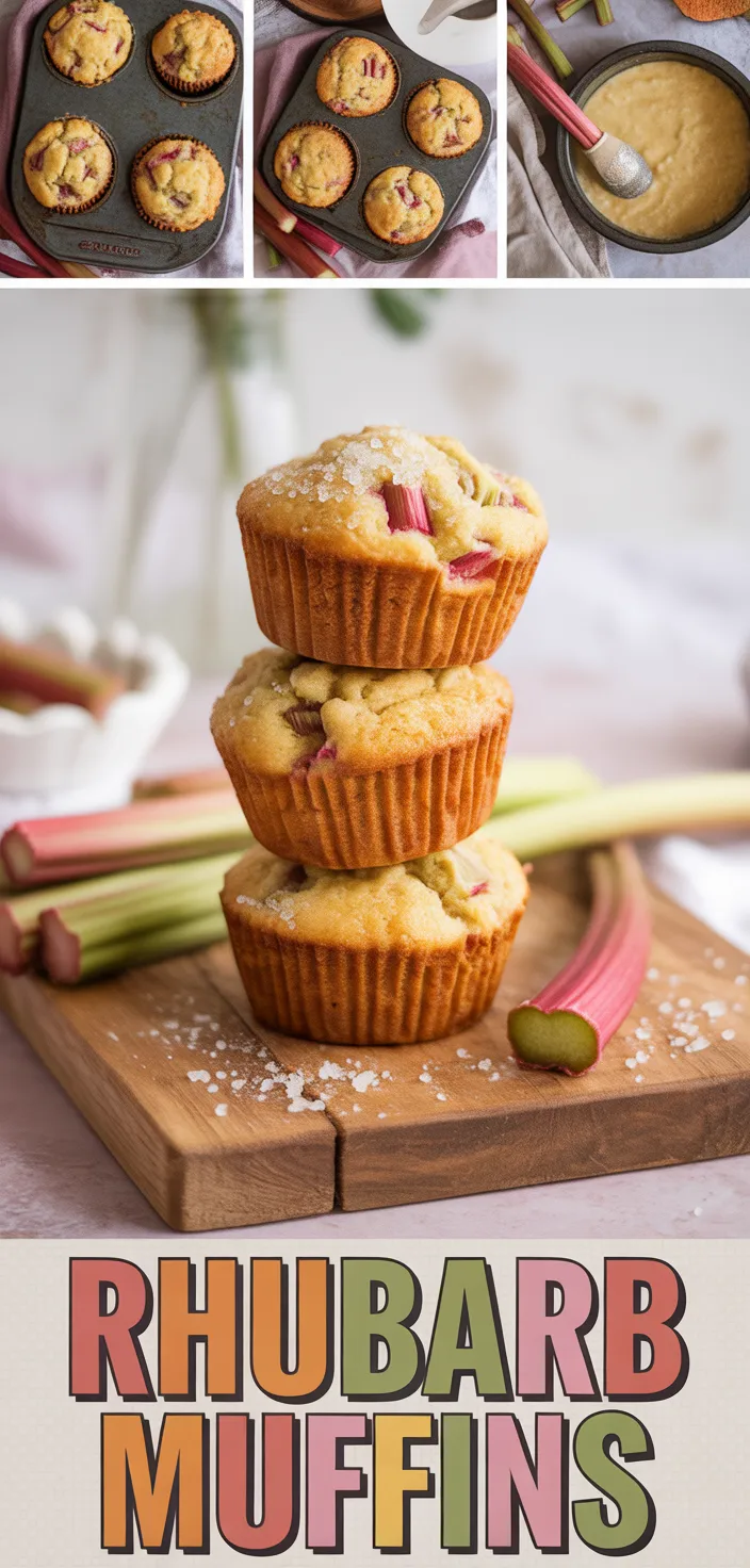 Rhubarb Muffins Recipe