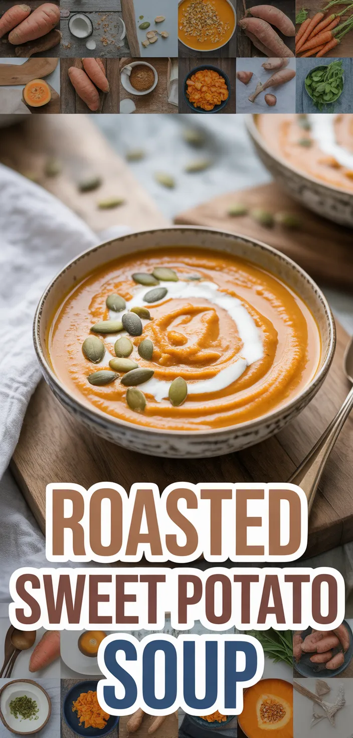 Roasted Sweet Potato Soup Recipe