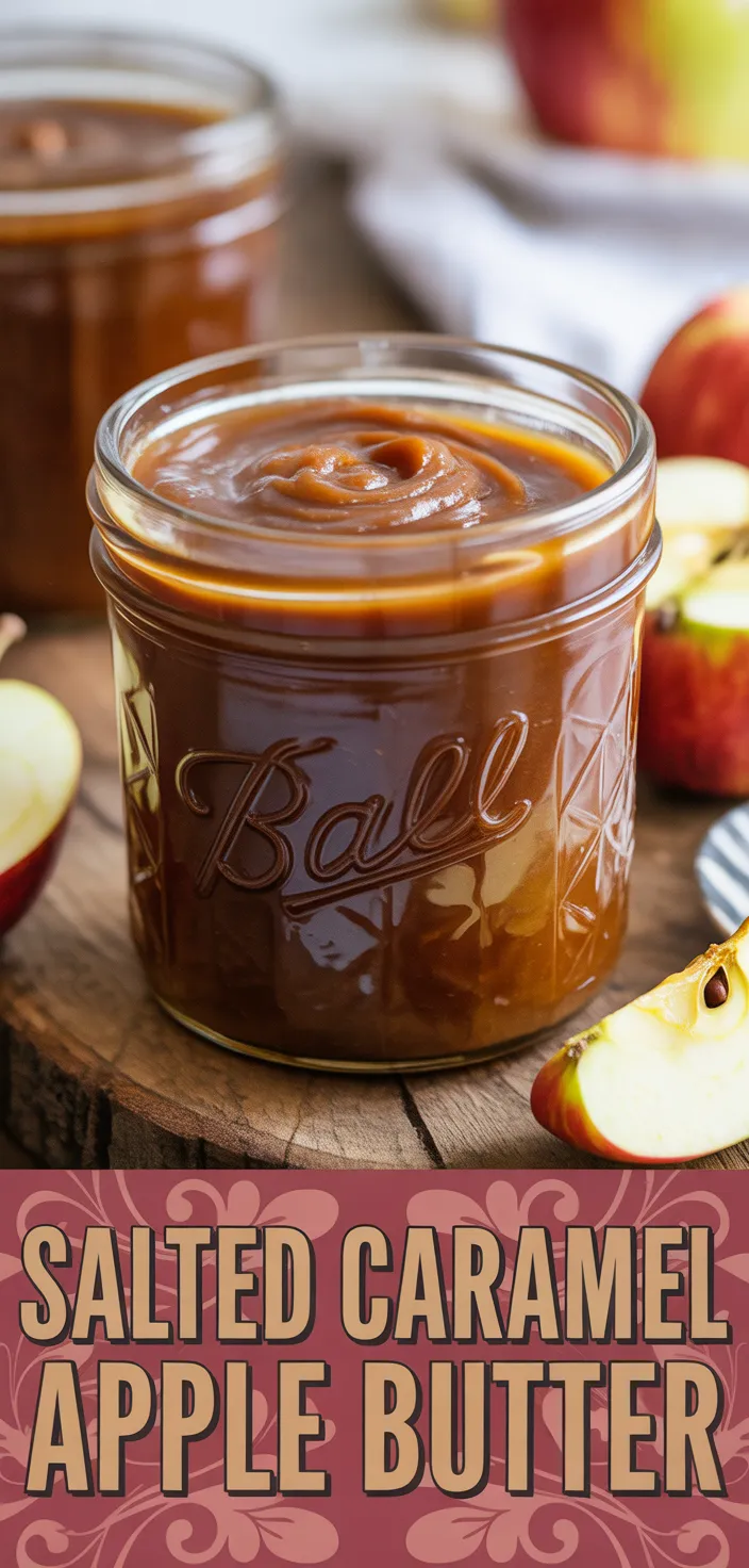 Salted Caramel Apple Butter Recipe