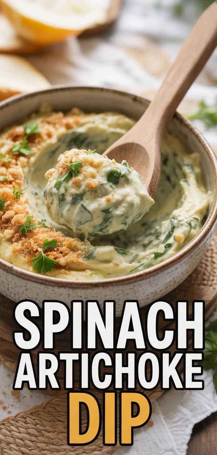 A photo of Spinach Artichoke Dip Recipe