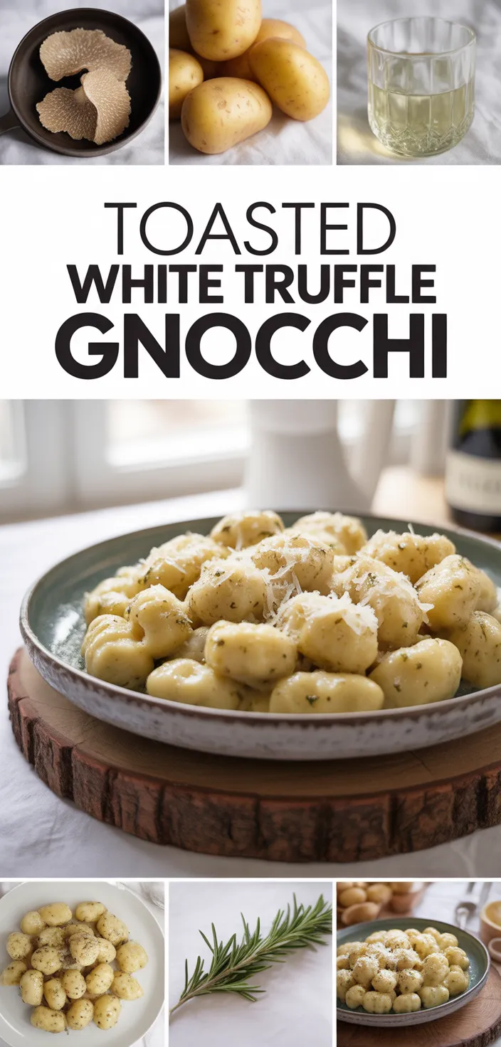 A photo of Toasted White Truffle Gnocchi Recipe