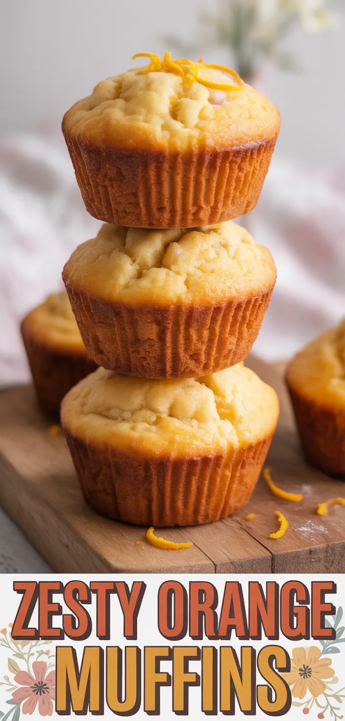 A photo of Zesty Orange Muffins To Brighten Your Day Recipe