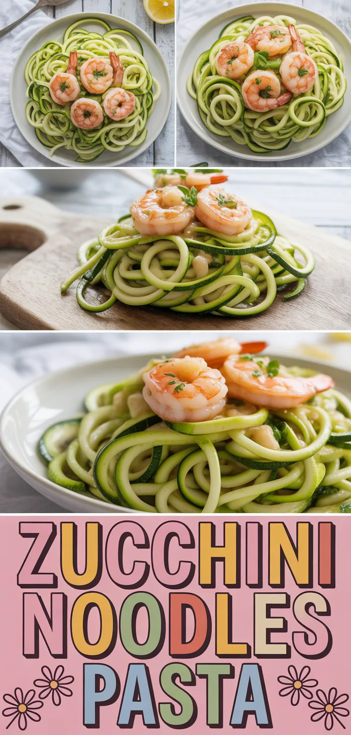 A photo of Zucchini Noodles Pasta Recipe