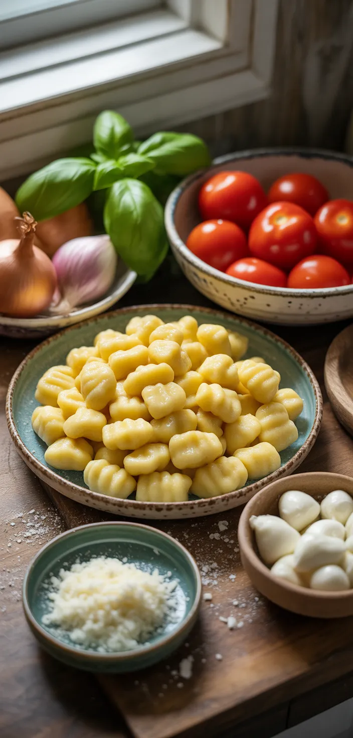 Ingredients photo for Gnocchi Alla Sorrentina Recipe